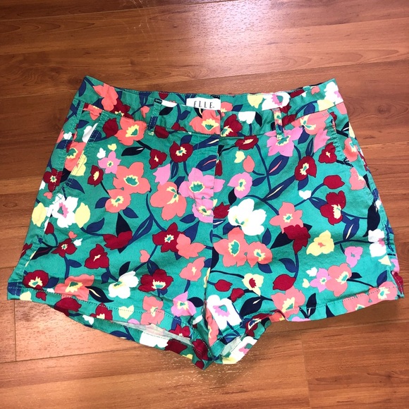 Elle Pants - Colorful Floral ELLE shorts